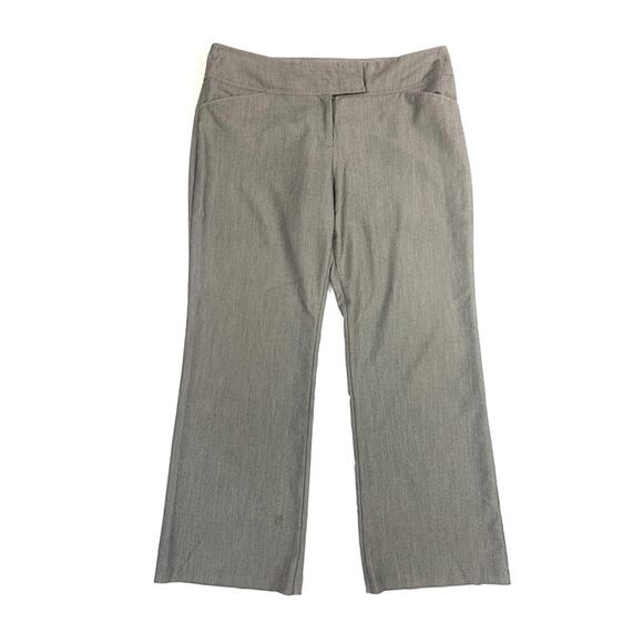 Studio 253 Gray Bootcut Dress Pants - Picture 1 of 8